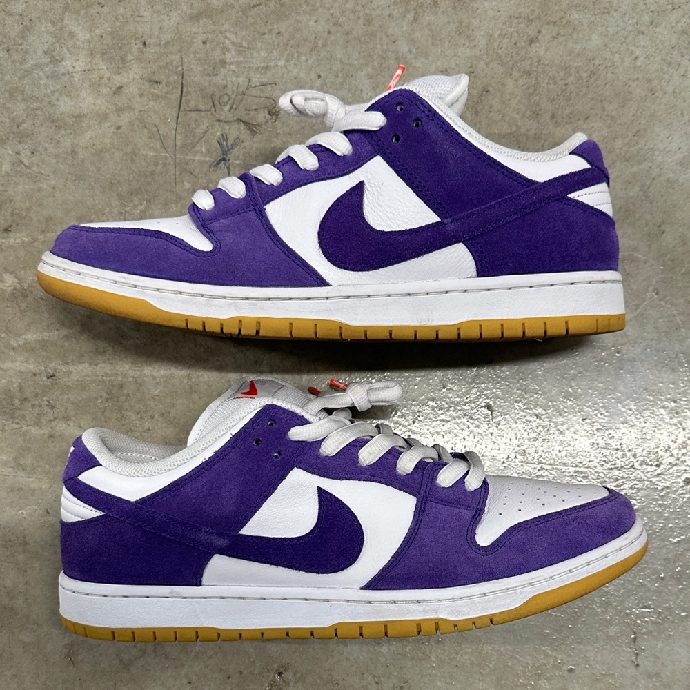 Nike SB ISO purple suede dunk